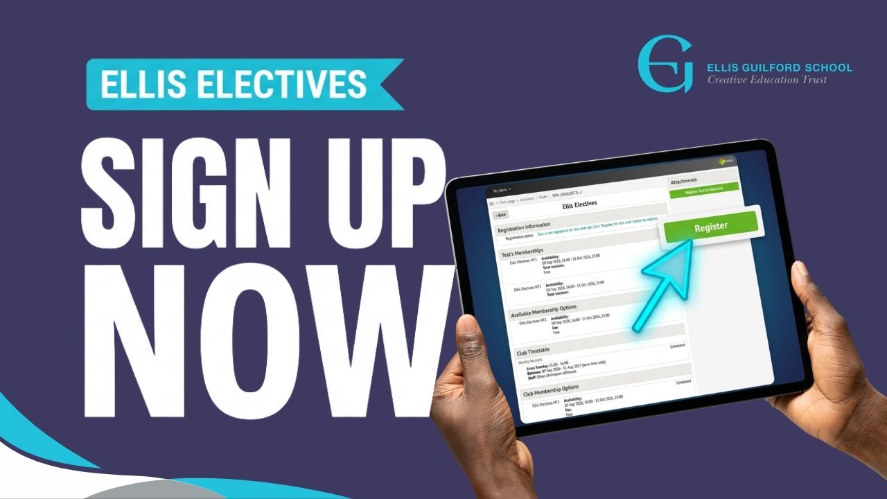 Ellis Electives - How to Sign Up